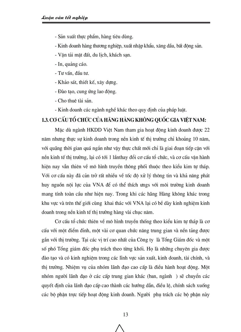 image for page Một số giải pháp nhằm nâng cao hiệu quả kinh doanh vận tải hàng không của hãng hàng không Quốc gia Việt Nam Vietnam Airlines