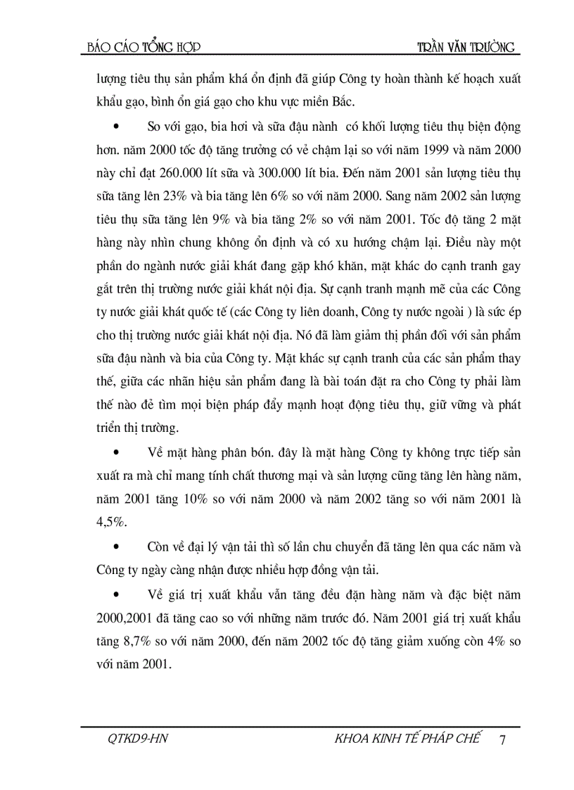 image for page Hoạch định chiến lược và kế hoạch phát triển Công ty vận tải XD và chế biến lương thực Vĩnh Hà