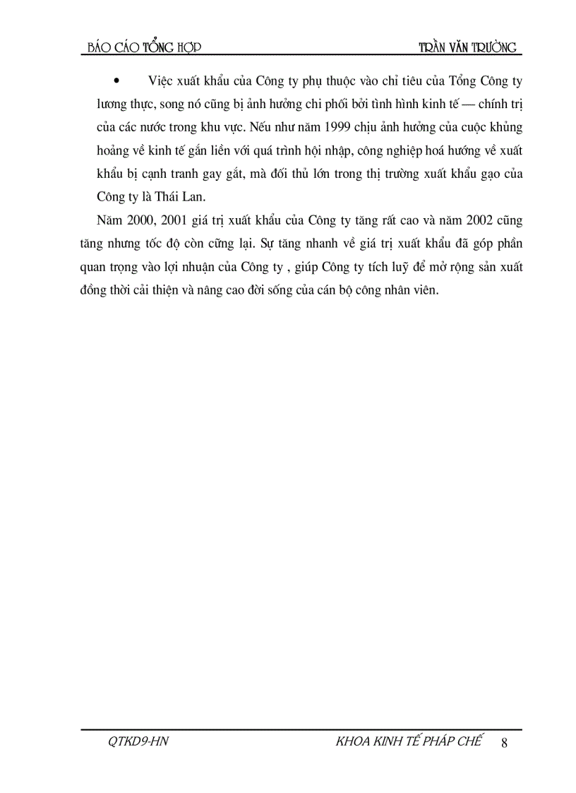 image for page Hoạch định chiến lược và kế hoạch phát triển Công ty vận tải XD và chế biến lương thực Vĩnh Hà