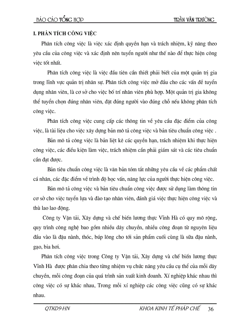 image for page Hoạch định chiến lược và kế hoạch phát triển Công ty vận tải XD và chế biến lương thực Vĩnh Hà