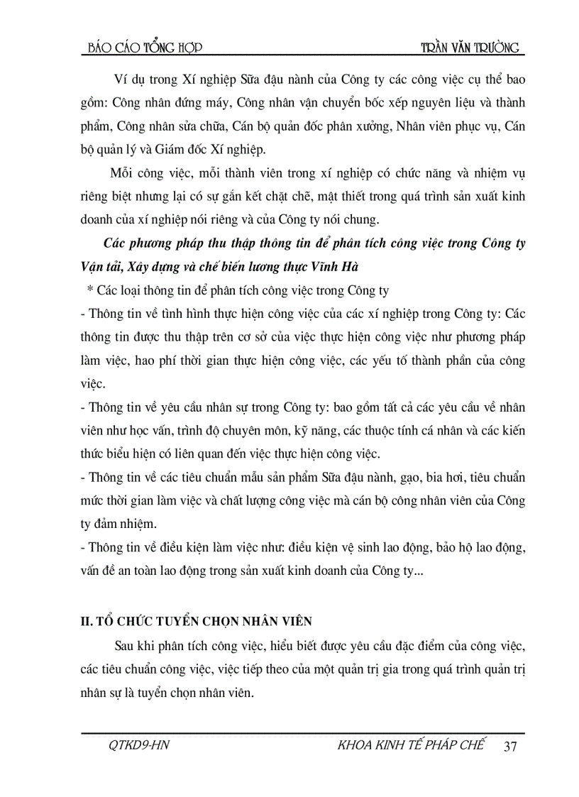 image for page Hoạch định chiến lược và kế hoạch phát triển Công ty vận tải XD và chế biến lương thực Vĩnh Hà