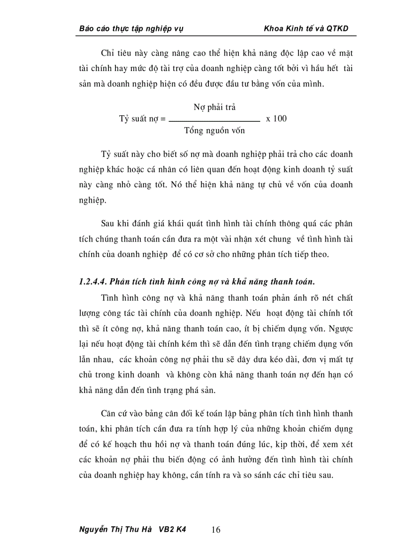 image for page Các giải pháp hoàn thiện phân tích tài chính doanh nghiệp tại Công ty sản xuất bao bì và hàng xuất khẩu