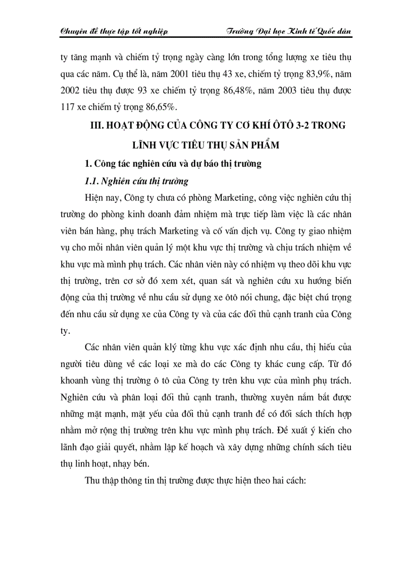 image for page Một số giải pháp cơ bản nhằm nâng cao khả năng tiêu thụ ôtô ở Công ty cơ khí ô tô 3 2