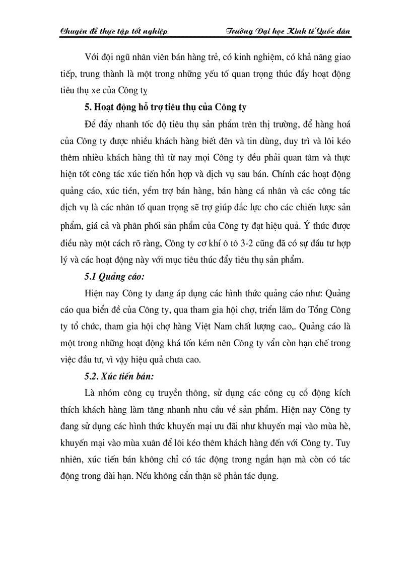 image for page Một số giải pháp cơ bản nhằm nâng cao khả năng tiêu thụ ôtô ở Công ty cơ khí ô tô 3 2