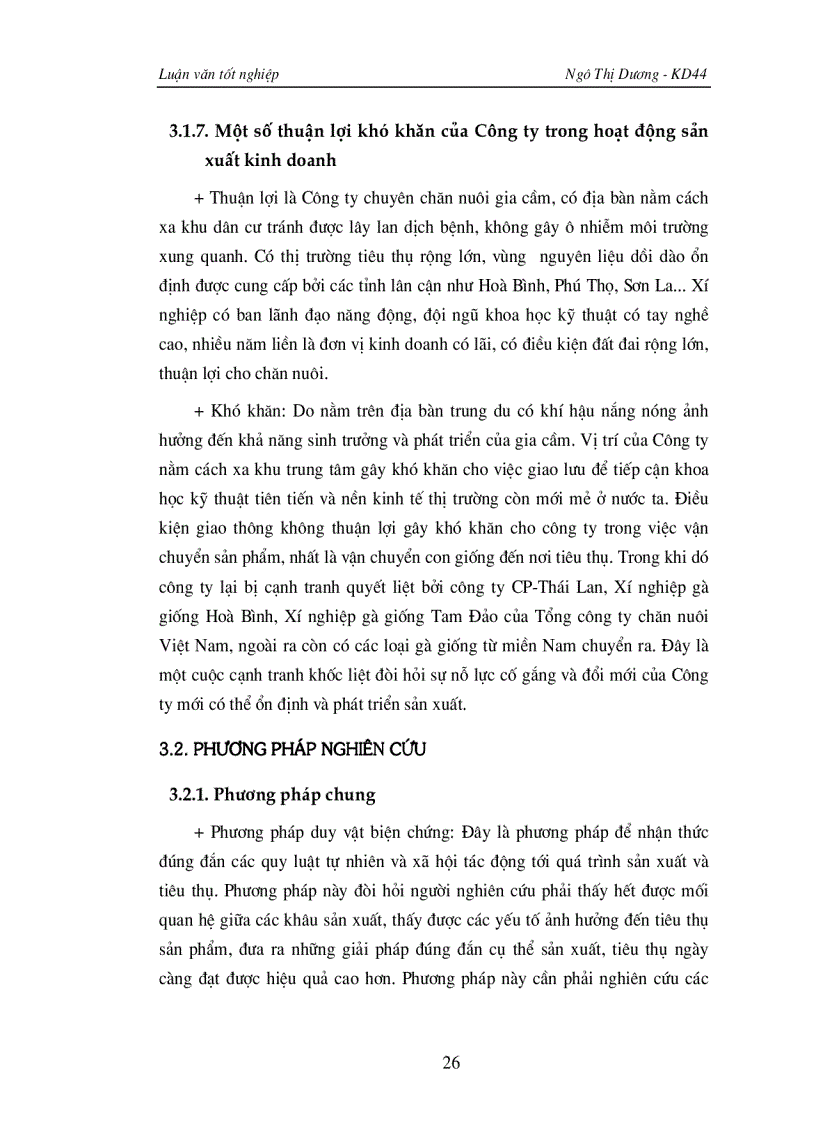 image for page Nghiên cứu tình hình tiêu thụ sản phẩm gà giống thương phẩm tại Công ty giống gia cầm Lương Mỹ Chương mỹ Hà Tây