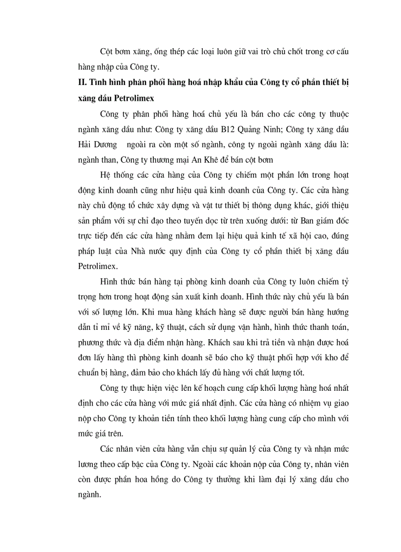 image for page Một số giải pháp nhằm nâng cao hiệu quả hoạt động kinh doanh nhập khẩu hàng hoá tại Công ty cổ phần thiết bị xăng dầu Petrolimex