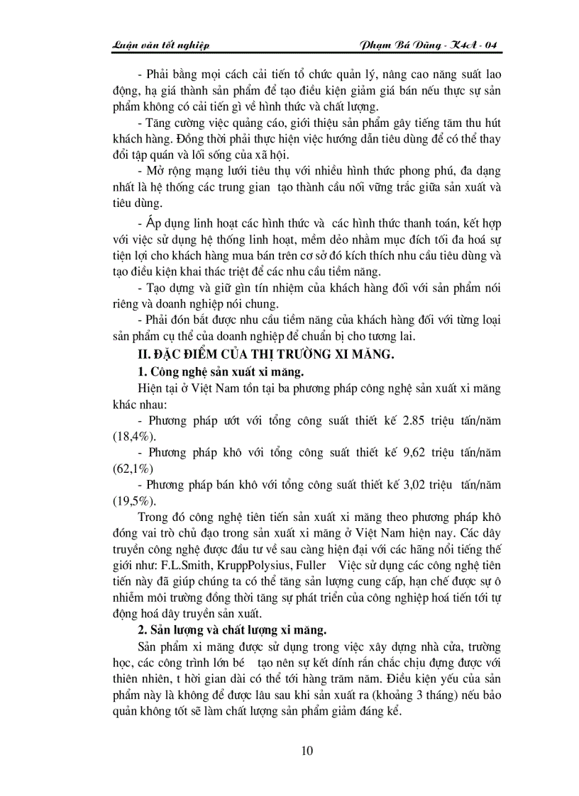 image for page Một số giải pháp nâng cao sản lượng tiêu thụ xi măng đối với Công ty Vật tư Kỹ thuật Xi măng giai đoạn 2001 2005