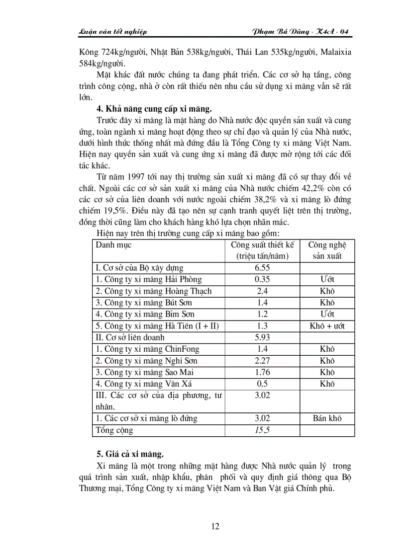 image for page Một số giải pháp nâng cao sản lượng tiêu thụ xi măng đối với Công ty Vật tư Kỹ thuật Xi măng giai đoạn 2001 2005