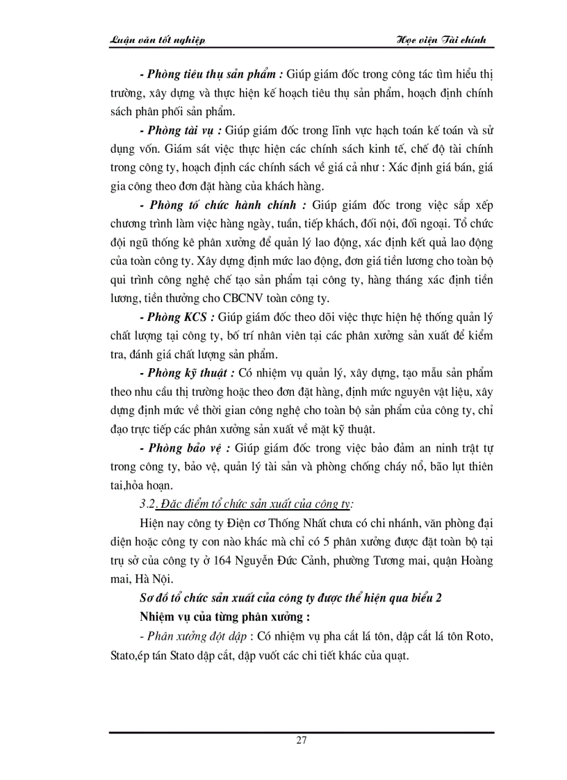 image for page Các giải pháp chủ yếu để góp phần đẩy mạnh công tác tiêu thụ sản phẩm và tăng doanh thu tại công ty Điện Cơ Thống Nhất