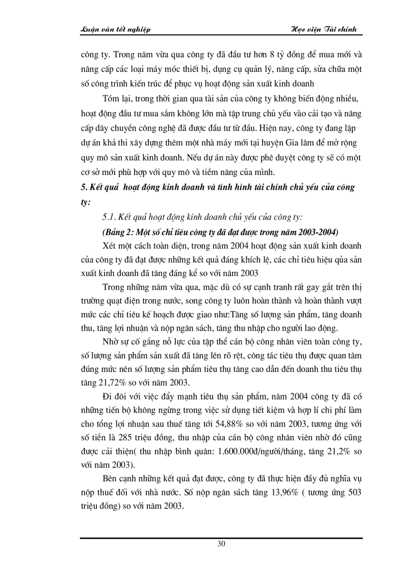 image for page Các giải pháp chủ yếu để góp phần đẩy mạnh công tác tiêu thụ sản phẩm và tăng doanh thu tại công ty Điện Cơ Thống Nhất