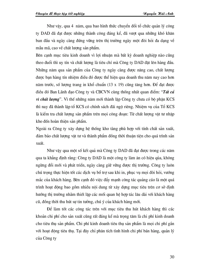 image for page Giải pháp đẩy mạnh tiêu thụ sản phẩm của Công ty DAD