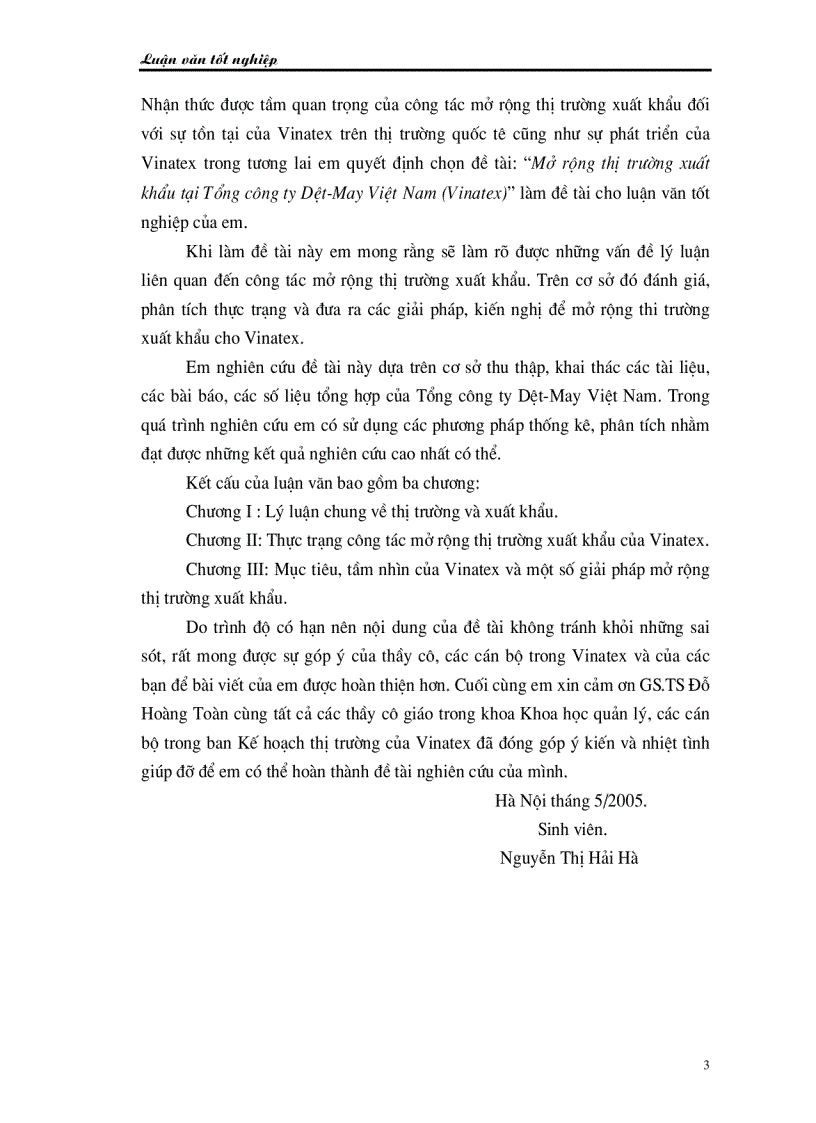 image for page Mở rộng thị trường xuất khẩu tại Tổng công ty Dệt May Việt Nam Vinatex