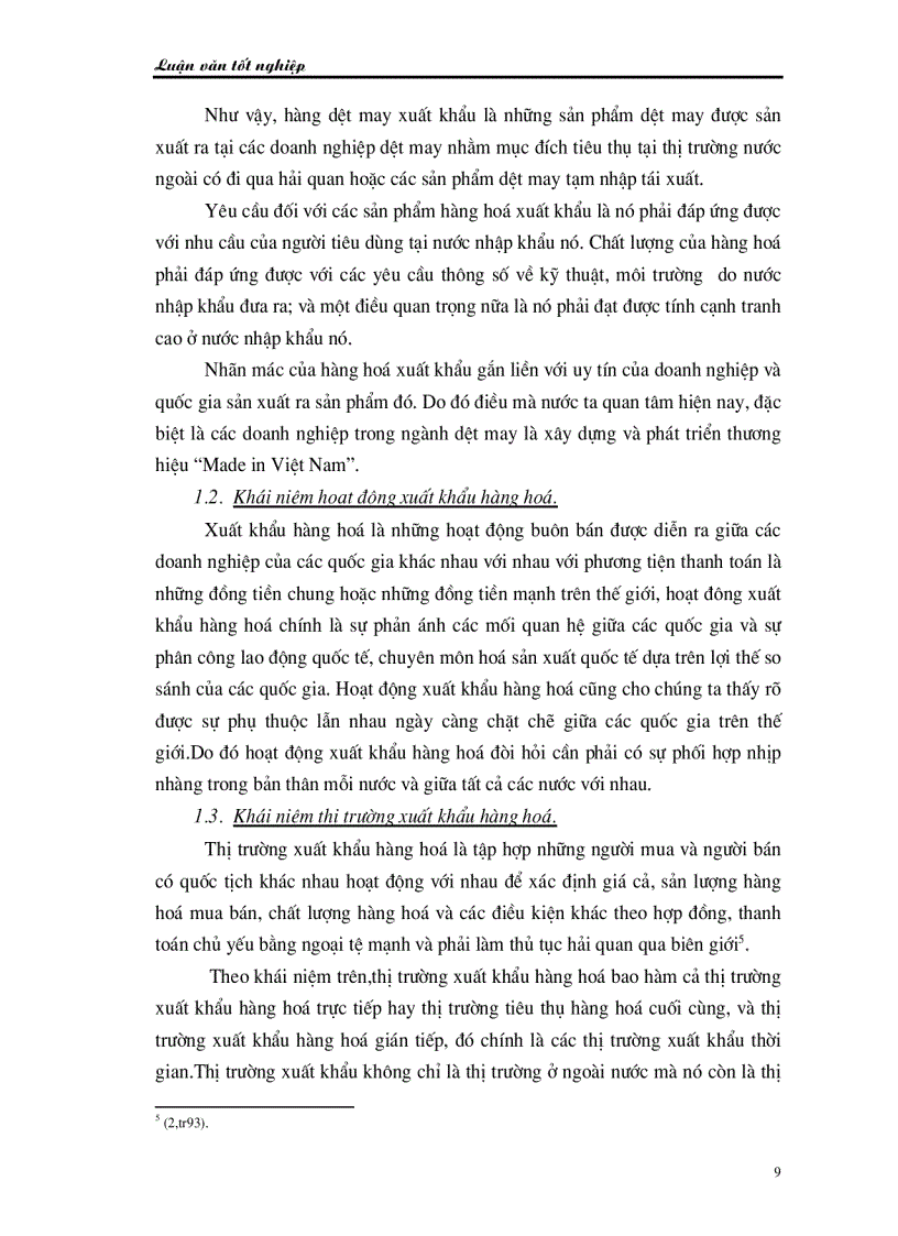 image for page Mở rộng thị trường xuất khẩu tại Tổng công ty Dệt May Việt Nam Vinatex