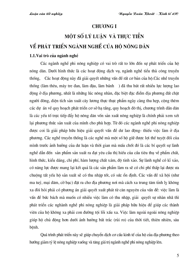 image for page Thực trạng các nghành nghề trên địa bàn xã Liêm Chính TX Phủ Lý tỉnh Hà Nam