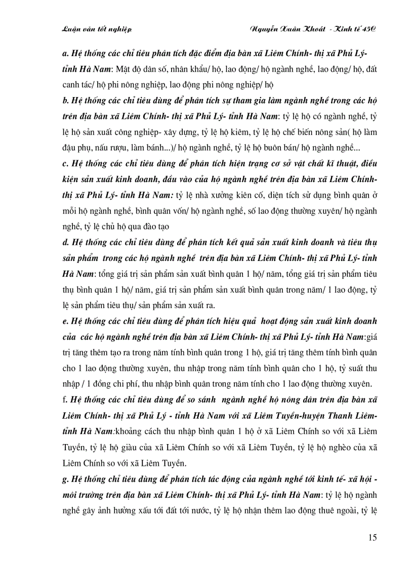 image for page Thực trạng các nghành nghề trên địa bàn xã Liêm Chính TX Phủ Lý tỉnh Hà Nam