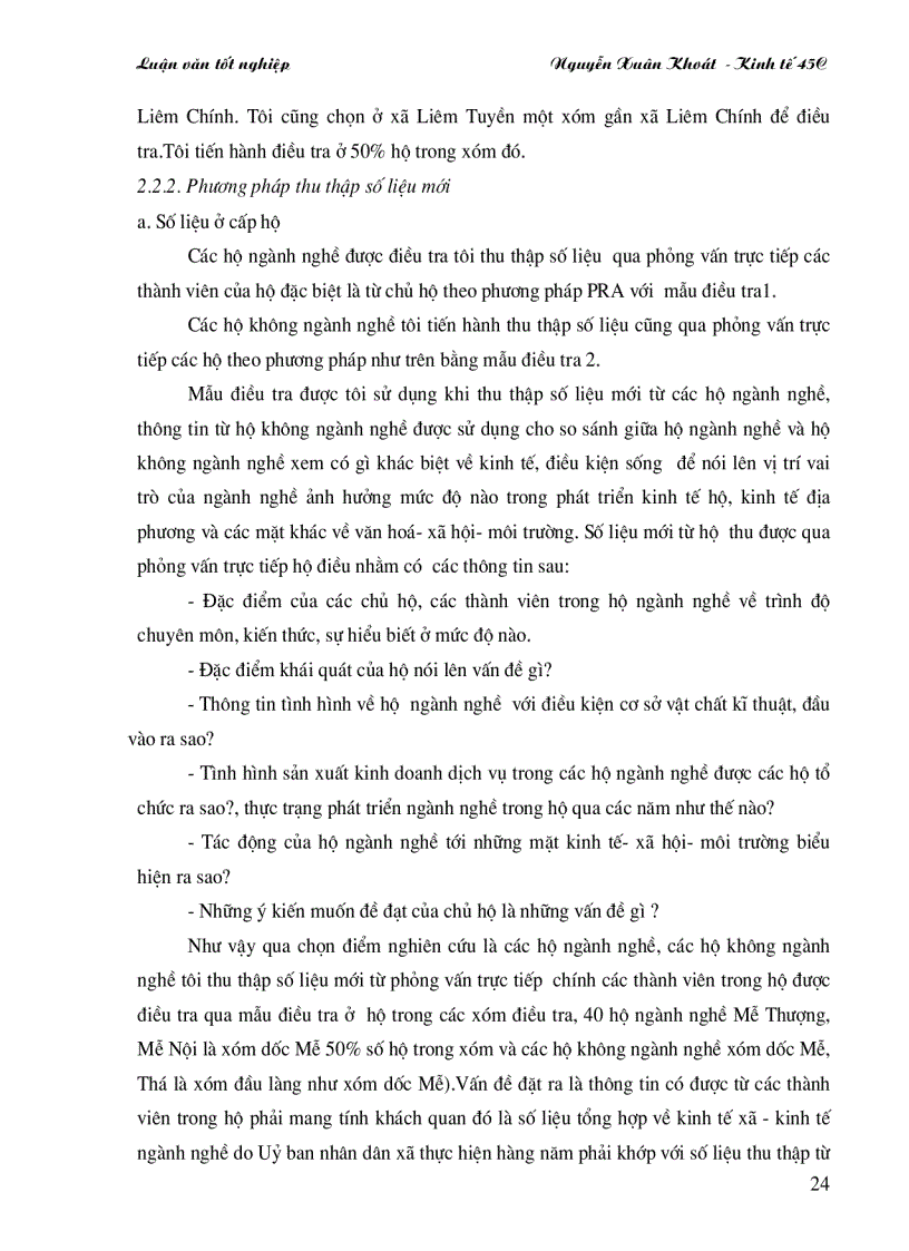 image for page Thực trạng các nghành nghề trên địa bàn xã Liêm Chính TX Phủ Lý tỉnh Hà Nam