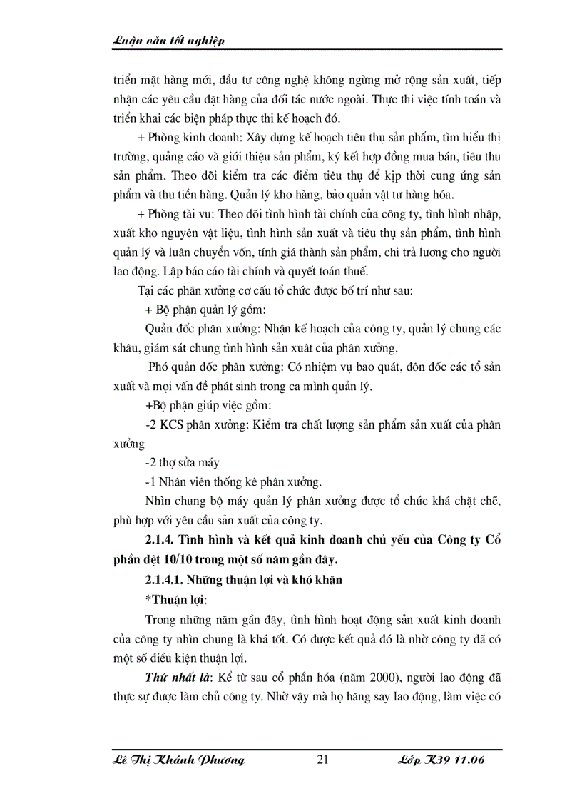 image for page Những giải pháp chủ yếu huy động vốn đổi mới thiết bị công nghệ tại Công ty cổ phần dệt 10 10