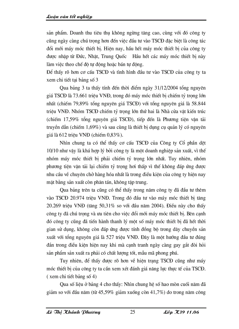 image for page Những giải pháp chủ yếu huy động vốn đổi mới thiết bị công nghệ tại Công ty cổ phần dệt 10 10