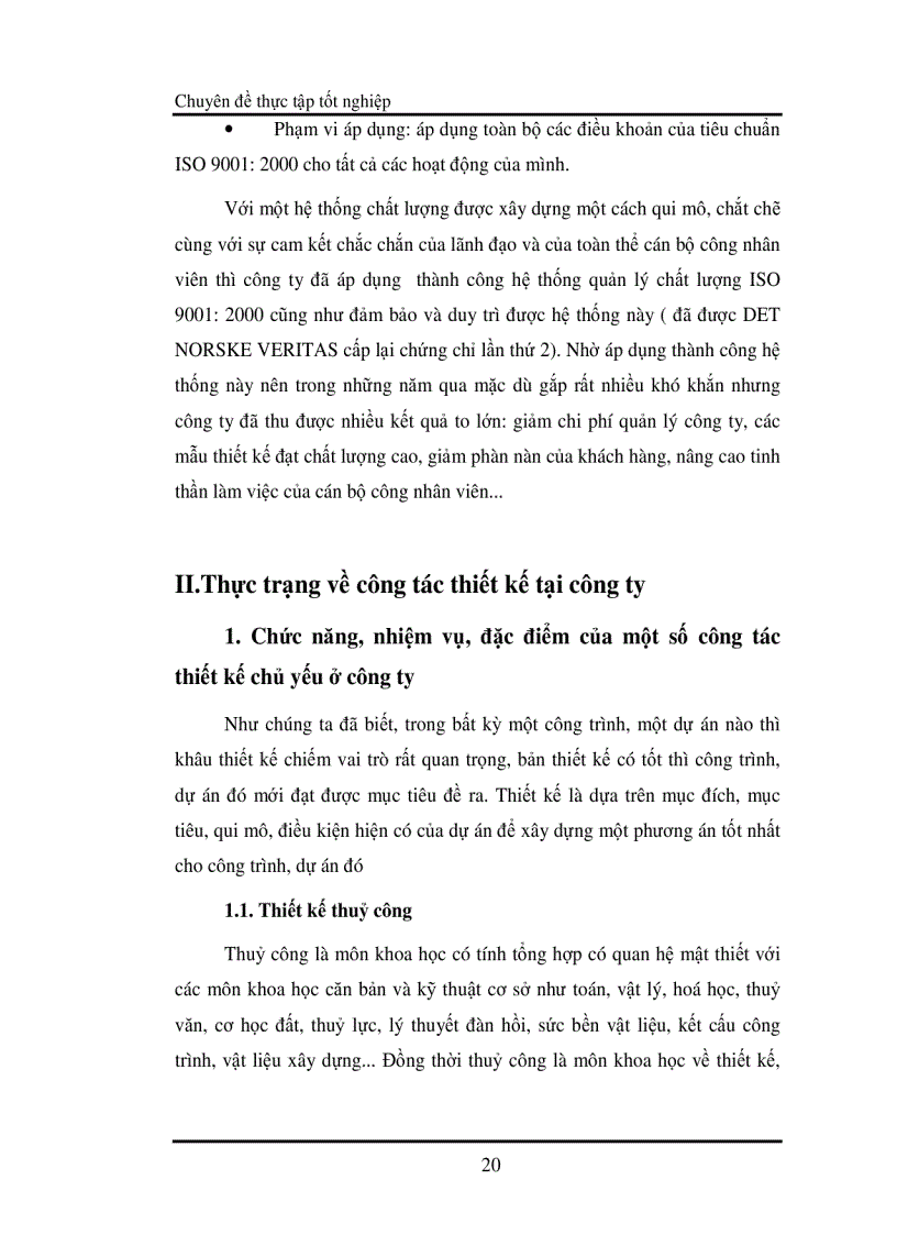 image for page Một số biện pháp quản lý nhằm nâng cao chất lượng thiết kế tại công ty Tư Vấn và Xây Dựng Thuỷ Lợi