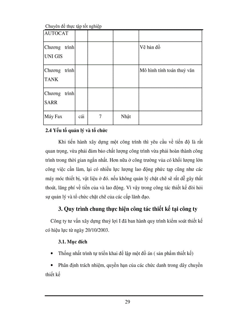 image for page Một số biện pháp quản lý nhằm nâng cao chất lượng thiết kế tại công ty Tư Vấn và Xây Dựng Thuỷ Lợi