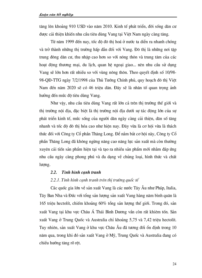 image for page Đa dạng hoá sản phẩm nước ép trái cây tại Công ty Cổ phần Thăng Long