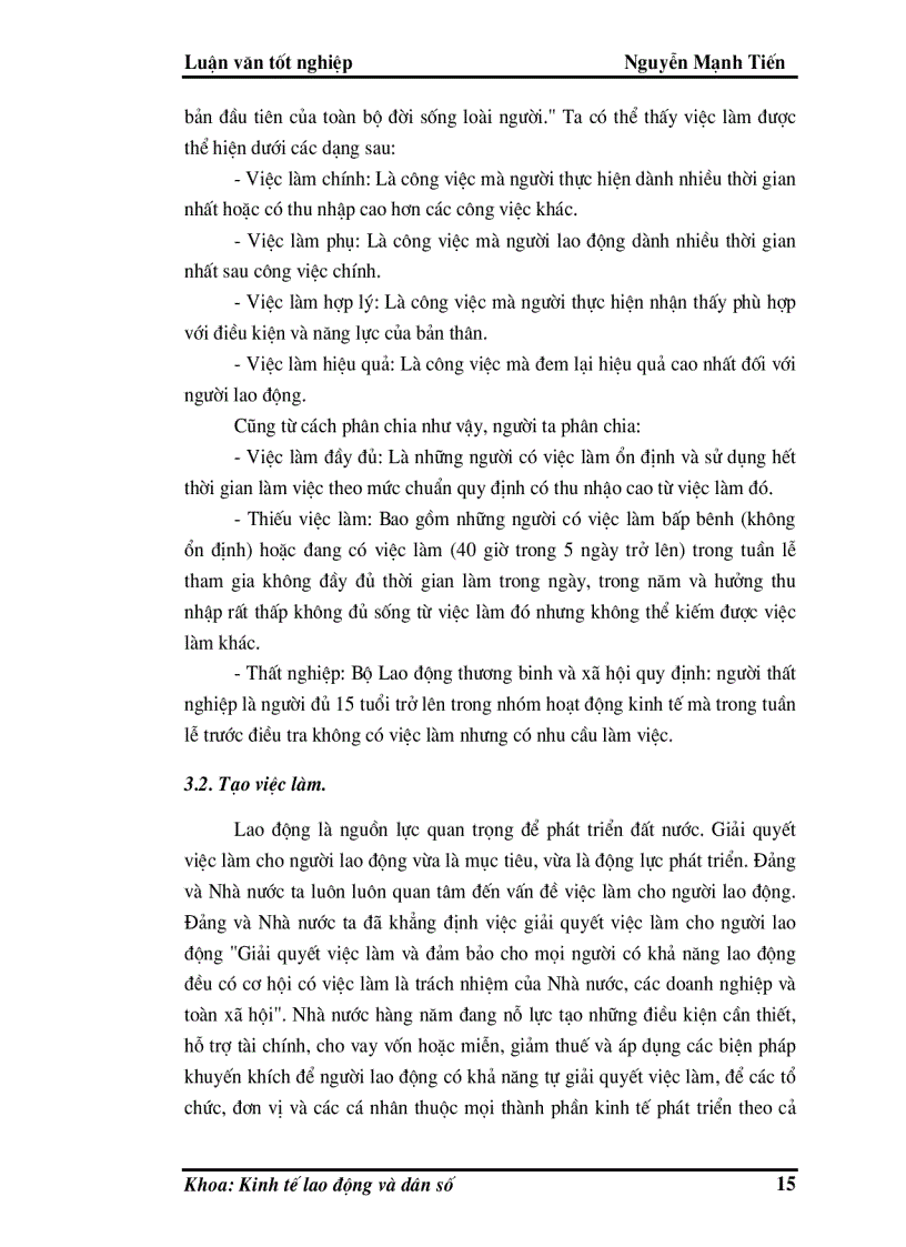 image for page Phân tích biến động dân số lao động và việc làm ở huyện Lập Thạch trong giai đoạn hiện nay