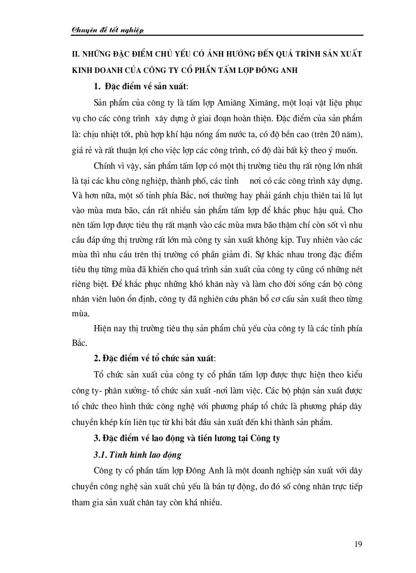 image for page Phân tích hoạt động sản xuất kinh doanh và một số biện pháp nâng cao hiệu quả sản xuất kinh doanh ở công ty tấm lợp vật liệu xây dựng Đông Anh