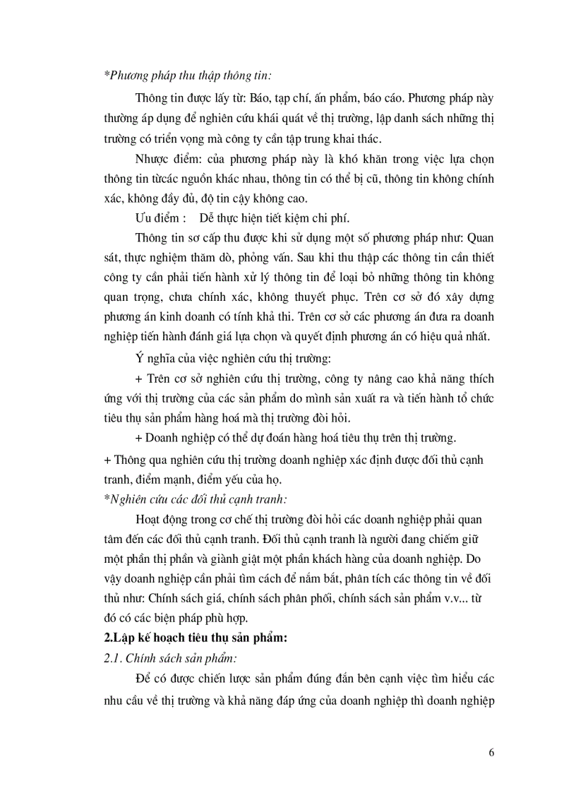 image for page Nghiên cứu các giải pháp nhằm phát triển thị trường tiêu thụ sản phẩm của Công ty dệt may xuất nhập khẩu Huy Hoàng
