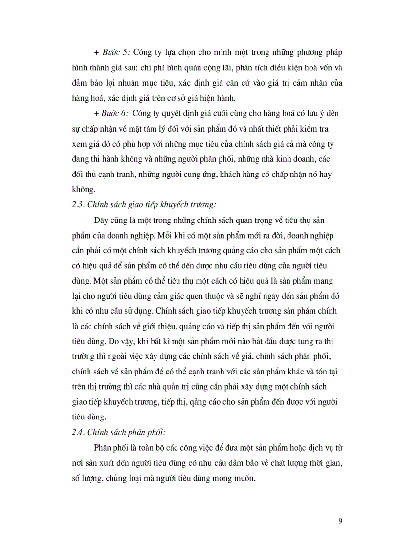 image for page Nghiên cứu các giải pháp nhằm phát triển thị trường tiêu thụ sản phẩm của Công ty dệt may xuất nhập khẩu Huy Hoàng