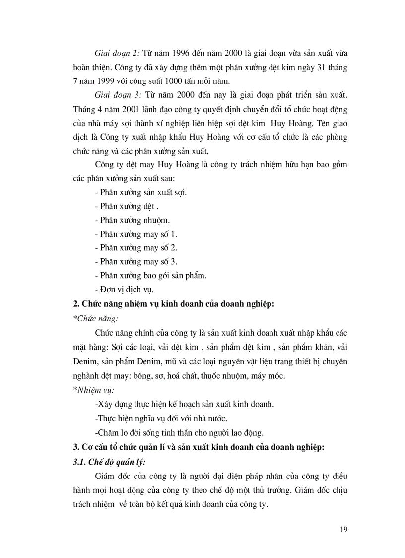 image for page Nghiên cứu các giải pháp nhằm phát triển thị trường tiêu thụ sản phẩm của Công ty dệt may xuất nhập khẩu Huy Hoàng