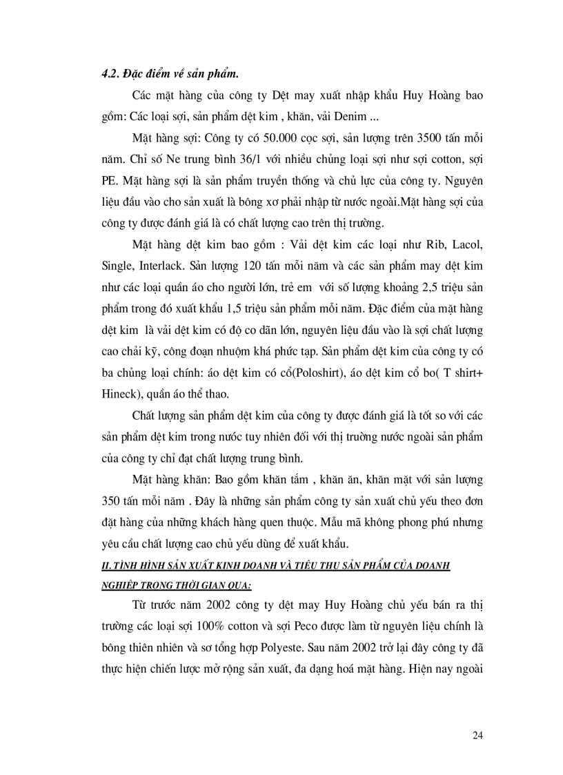 image for page Nghiên cứu các giải pháp nhằm phát triển thị trường tiêu thụ sản phẩm của Công ty dệt may xuất nhập khẩu Huy Hoàng