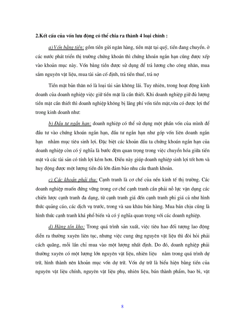 image for page Nghiên cứu tình hình quản lý và sử dụng vốn lưu động tại Công ty cổ phần Chương Dương Hà Nội