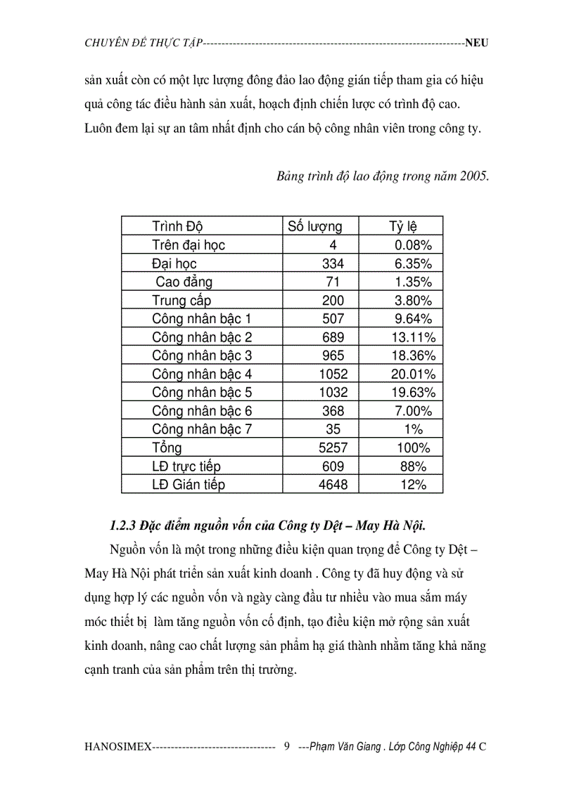 image for page Xuất khẩu hàng May Mặc của Công ty Dệt May Hà Nội vào thị trường Mỹ