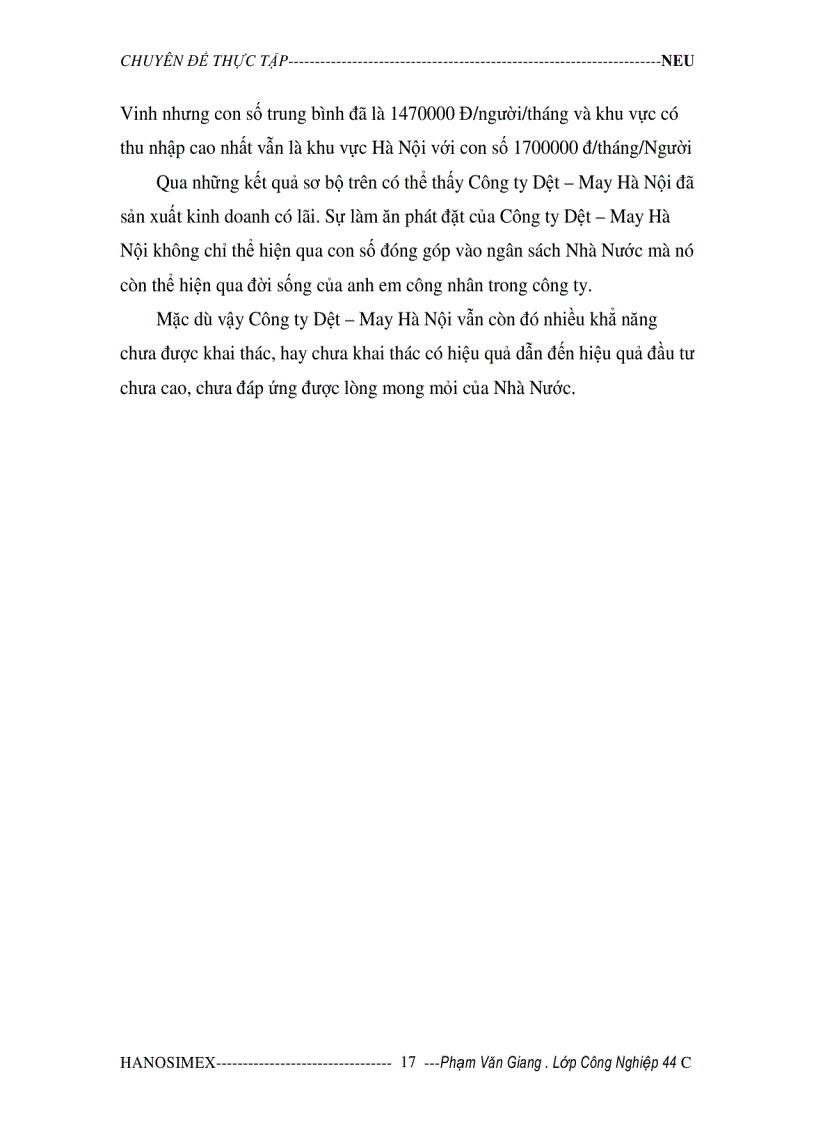 image for page Xuất khẩu hàng May Mặc của Công ty Dệt May Hà Nội vào thị trường Mỹ