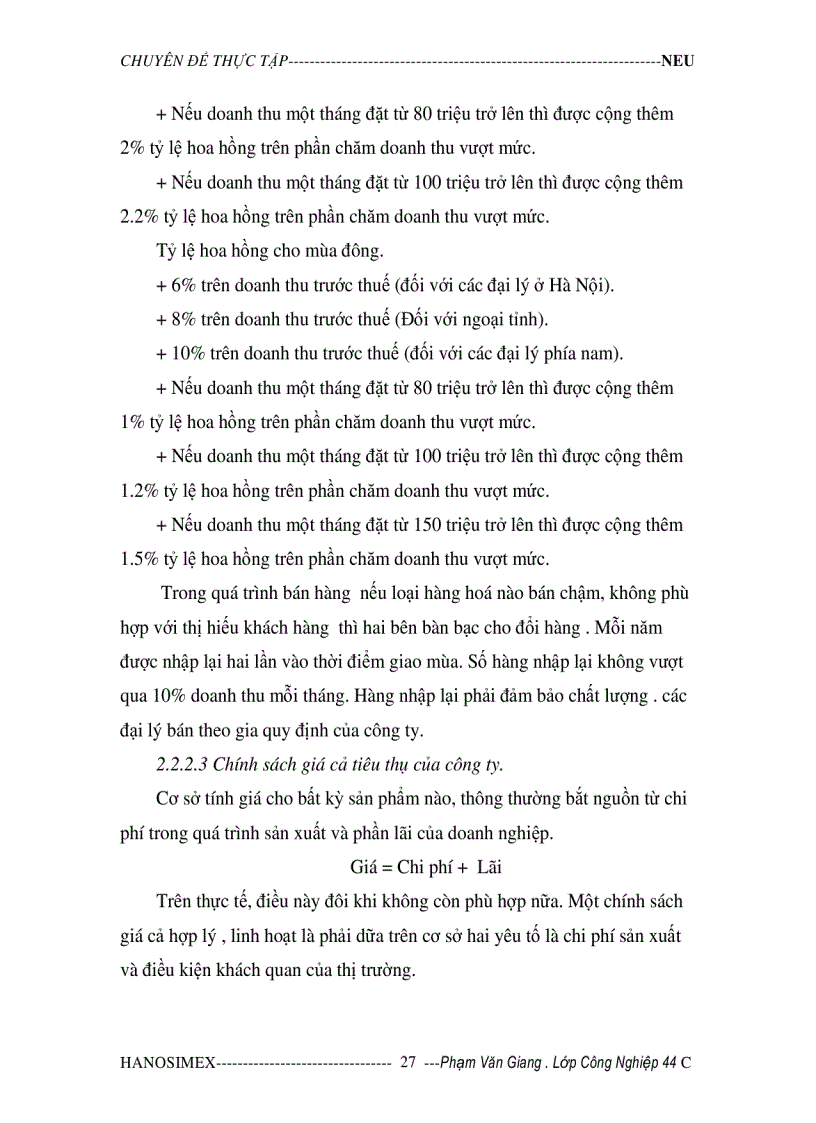 image for page Xuất khẩu hàng May Mặc của Công ty Dệt May Hà Nội vào thị trường Mỹ