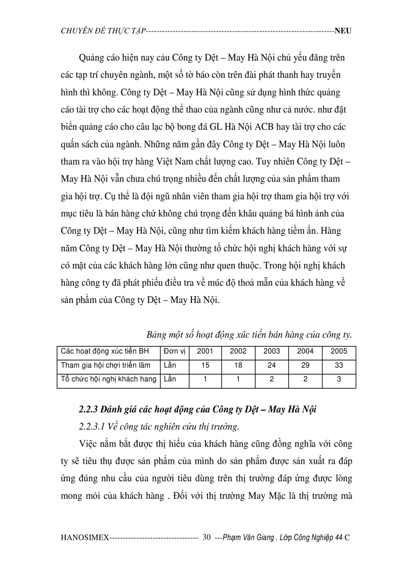 image for page Xuất khẩu hàng May Mặc của Công ty Dệt May Hà Nội vào thị trường Mỹ