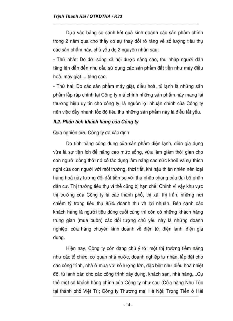 image for page Phân tích tình hình thị trường của Công ty TNHH Hasa