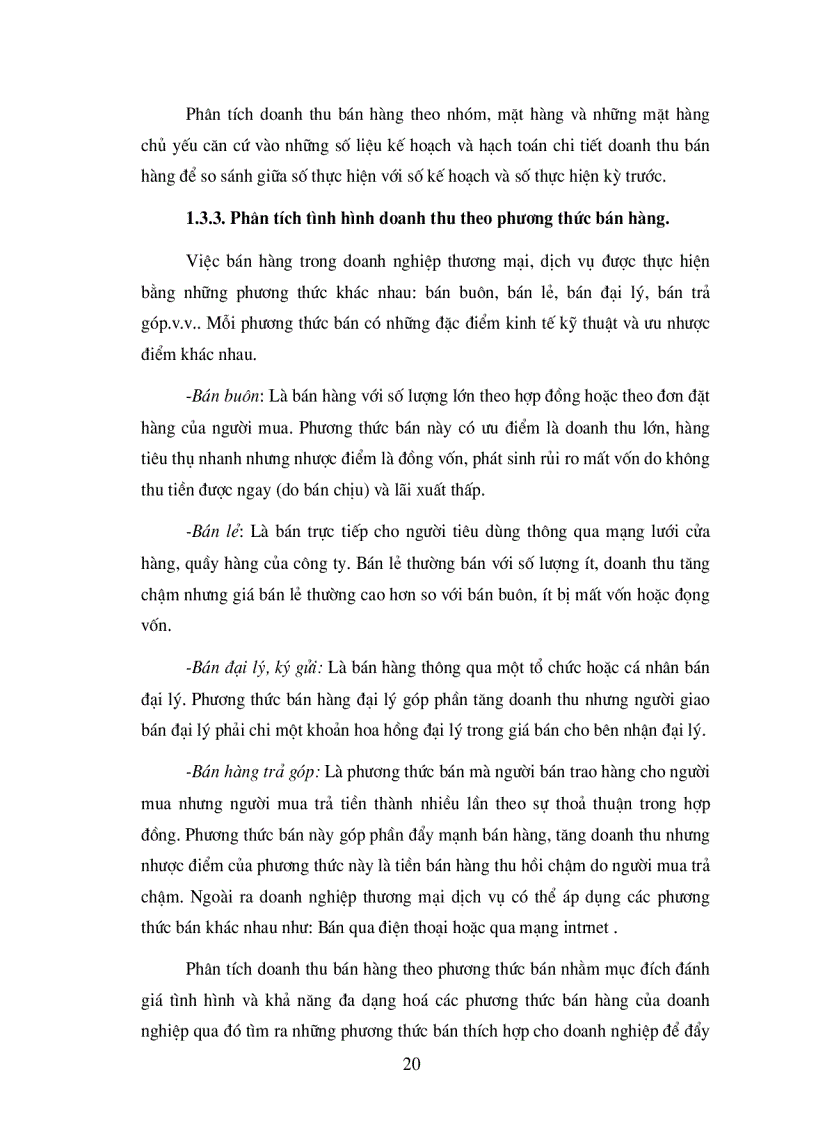 image for page Phân tích tình hình thực hiện doanh thu bán hàng tại Công ty giầy Thuỵ Khuê