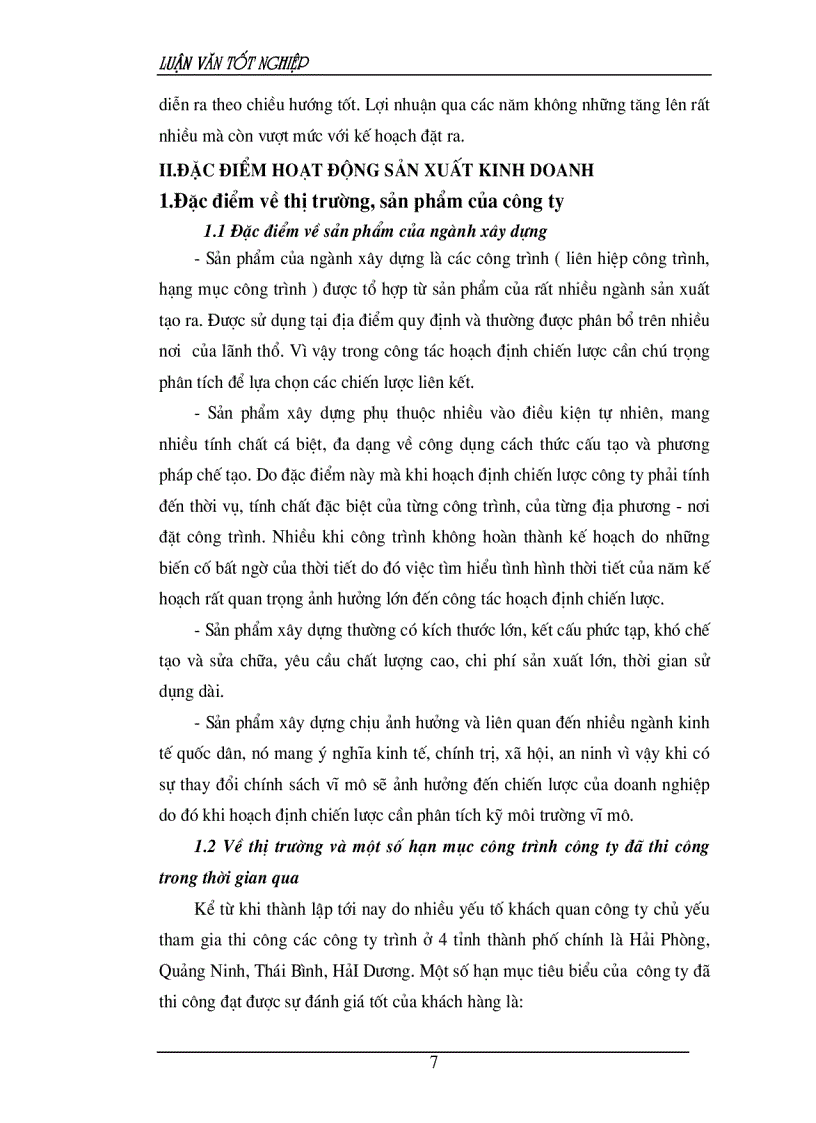 image for page Thực trạng kế hoạch chiến lược tại cty CP Đại Thắng trong những năm qua