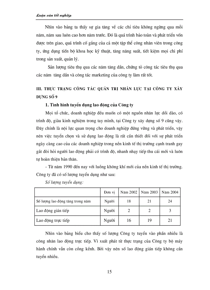 image for page Một số biện pháp hoàn thiện công tác quản trị nhân lực ở Công ty xây dựng số 9