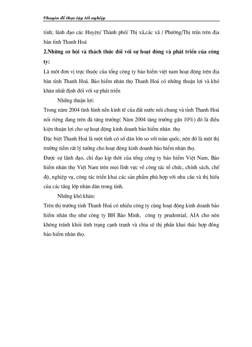 image for page Nâng cao năng lực hoạt động của bộ máy quản lý ở công ty bảo hiểm nhân thọ Thanh Hoá