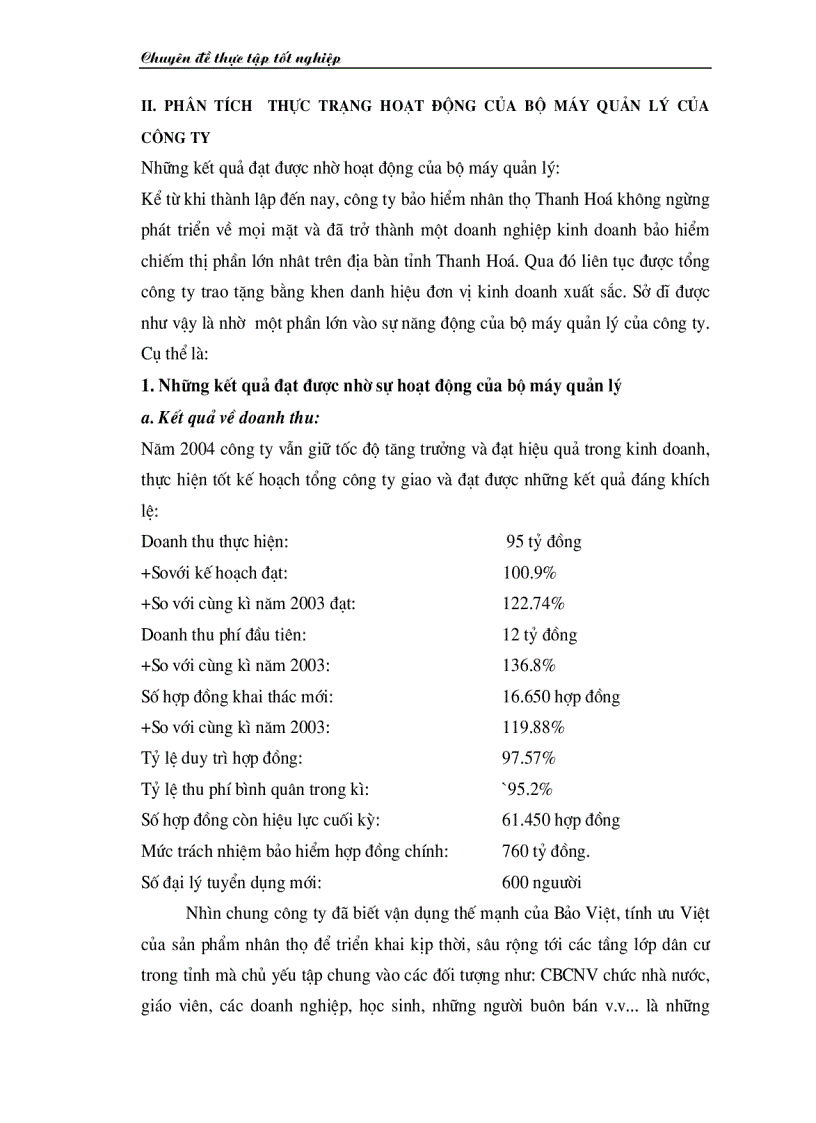 image for page Nâng cao năng lực hoạt động của bộ máy quản lý ở công ty bảo hiểm nhân thọ Thanh Hoá