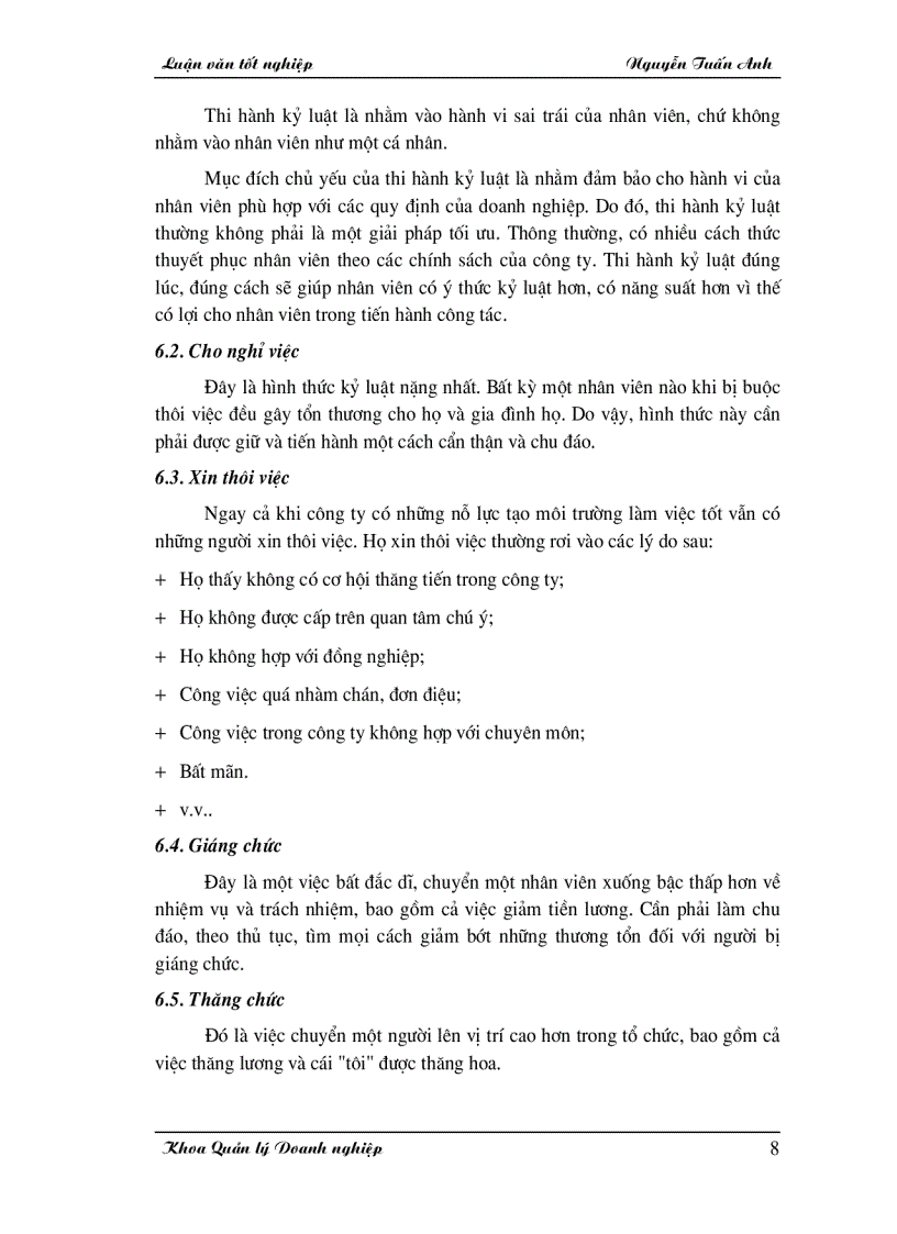 image for page Một số giải pháp nhằm hoàn thiện công tác quản lý nhân sự tại Công ty Nhất Vinh