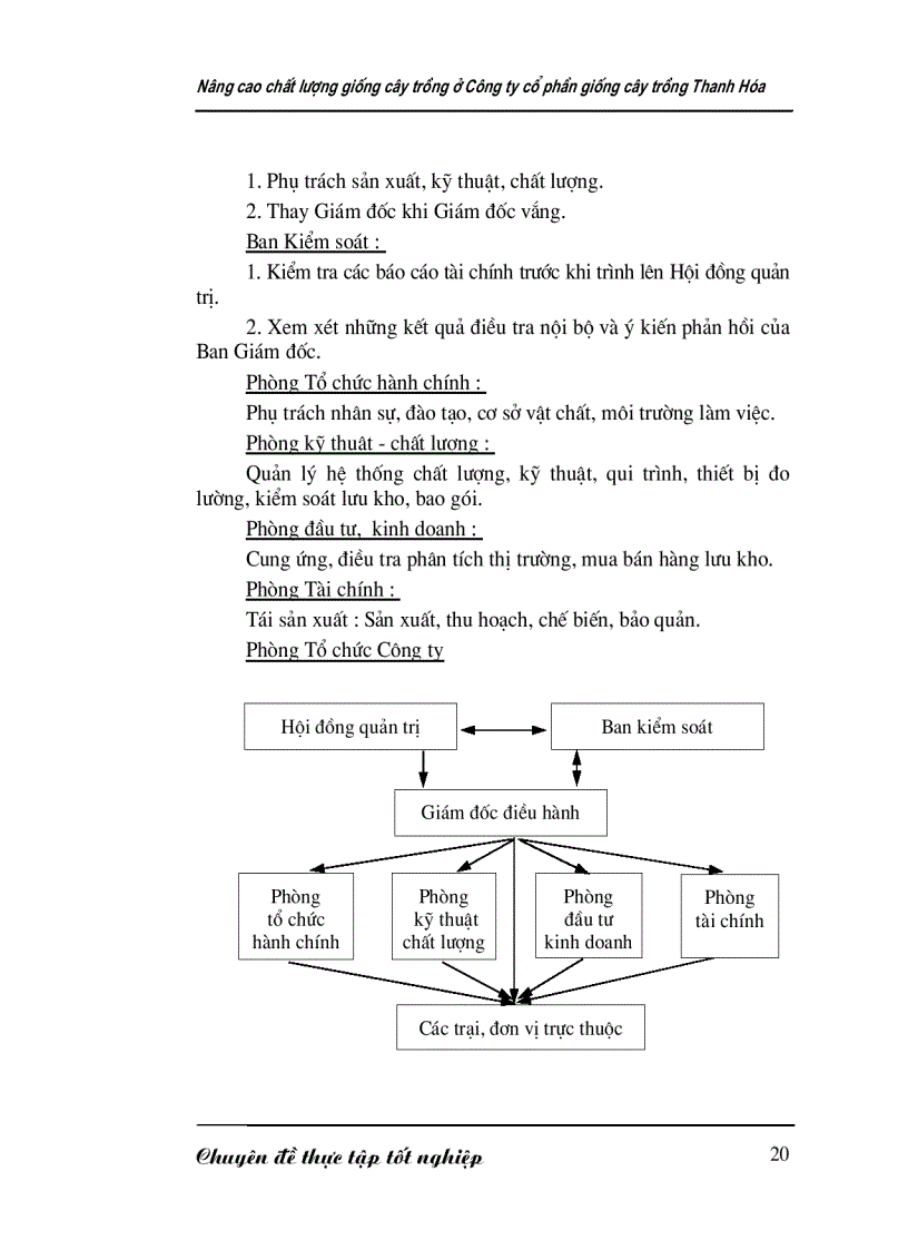 image for page Nâng cao chất lượng giống cây trồng ở Công ty cổ phần giống cây trồng Thanh Hóa