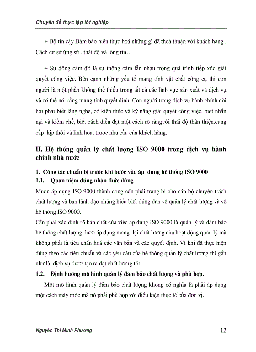 image for page Hệ thống quản lý chất lượng ISO 9000 trong dịch vụ hành chính nhà nước