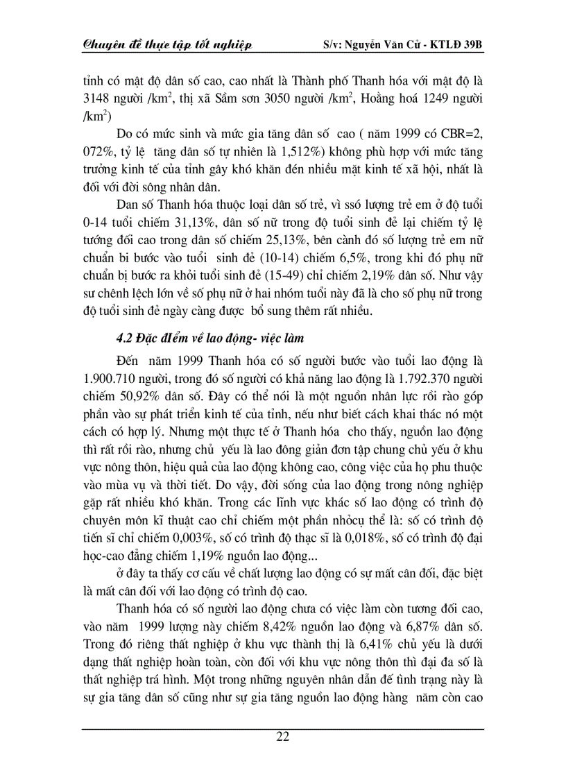 image for page Sự ảnh hưởng của trình độ học vấn đến mức sinh ở tỉnh Thanh Hoá