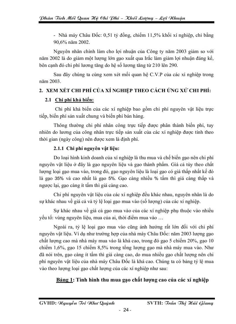 image for page Phân tích mối quan hệ chi phí khối lượng lợi nhuận tại công ty Angimex