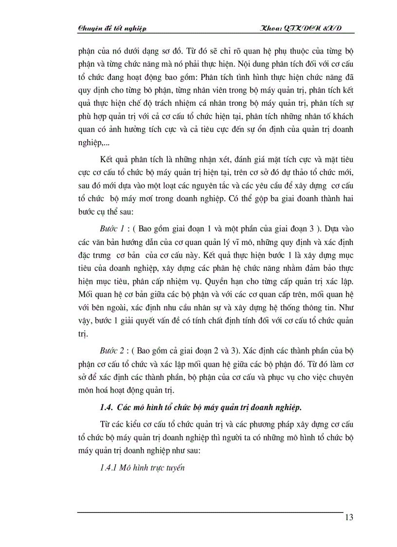 image for page Một số giải pháp nhằm hoàn thiện cơ cấu tổ chức bộ máy quản trị của các tổng công ty 9