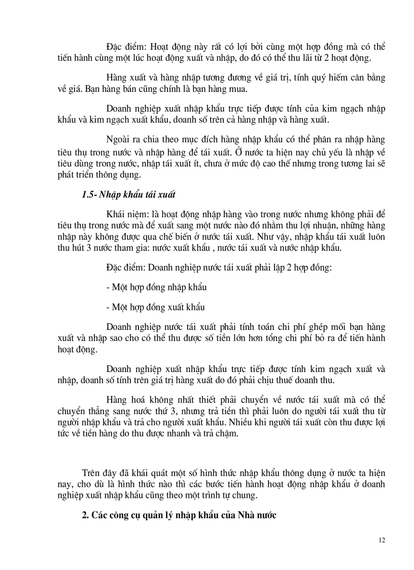 image for page Một số biện pháp nhằm thúc đẩy hoạt động nhập khẩu của công ty kinh doanh và sản xuất vật tư hàng hoá MATECO