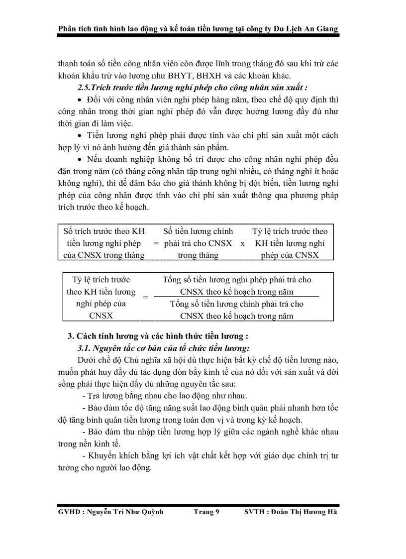 image for page Phân tích tình hình lao động và kế toán tiền lương tại công ty Du Lịch An Giang